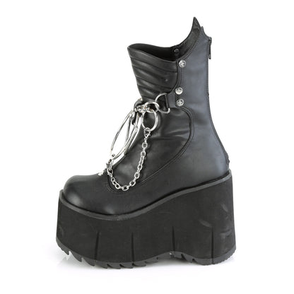 DemoniaCult  Stiefeletten KERA-130 BLK Vegan Leder