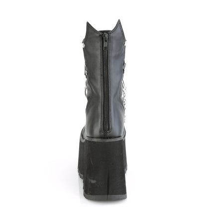 DemoniaCult  Stiefeletten KERA-130 BLK Vegan Leder
