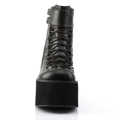 DemoniaCult Damenknöchelstiefel KERA-21 BLK Vegan Leder