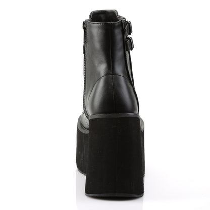 DemoniaCult Damenknöchelstiefel KERA-21 BLK Vegan Leder