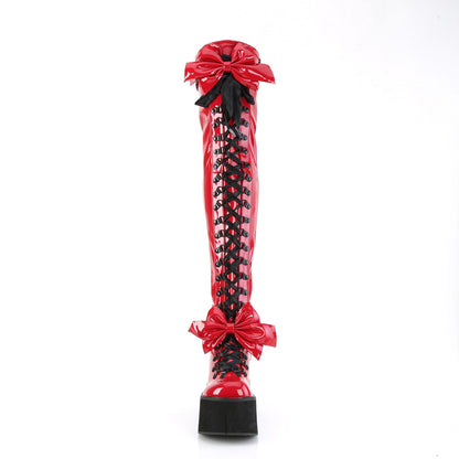 DemoniaCult  Stiefel KERA-303 Red Pat