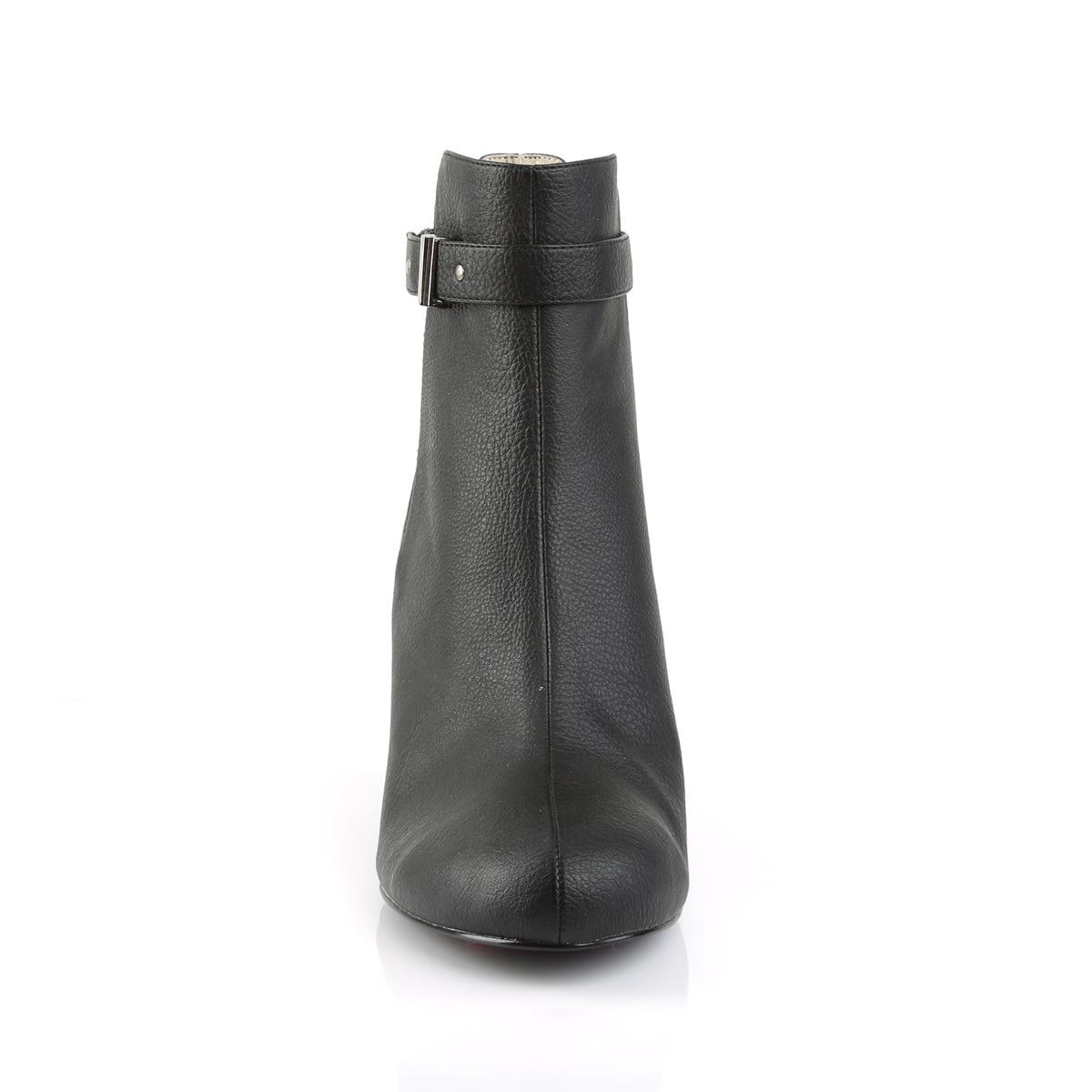 Pleaser Pink Label Damen Knöchelstiefel KIMBERLY-102 BLK-Faux-Leder