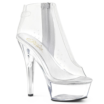 Pleaser Damen Sandalen KISS-1023 CLR TPU / CLR
