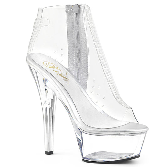 Pleaser Damen Sandalen KISS-1023 CLR TPU / CLR