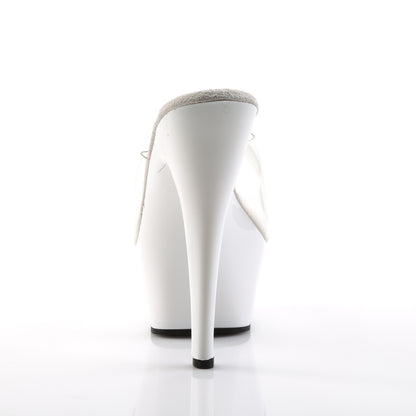 Pleaser Damen Sandalen KISS-201 CLR / WHT