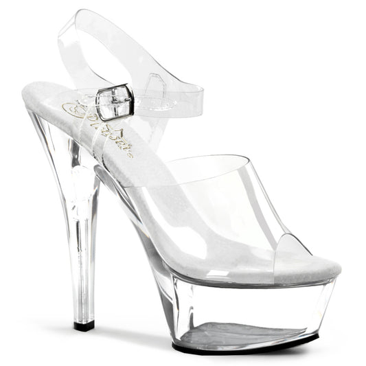 Pleaser Damen Sandalen KISS-208 CLR / CLR