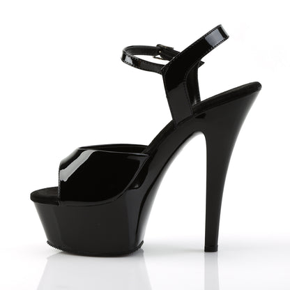 Pleaser KISS-209 BLK Pat / BLK