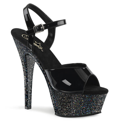 Pleaser Damen Sandalen KISS-209MG BLK / BLK