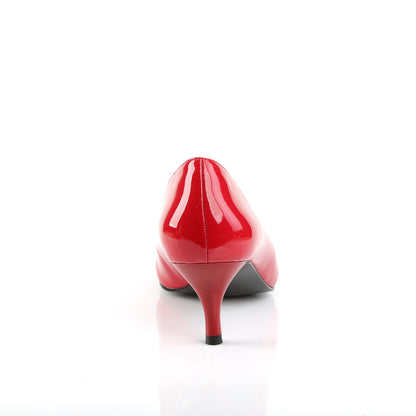 Pleaser Pink Label Frauenpumpen Kitten-01 Red Pat.