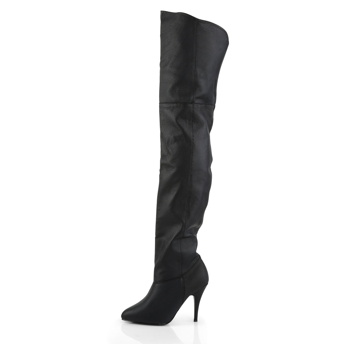 Pleaser Womens Boots. LEGEND-8868 BLK-Leder (P)