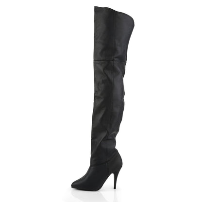 Pleaser Womens Boots. LEGEND-8868 BLK-Leder (P)