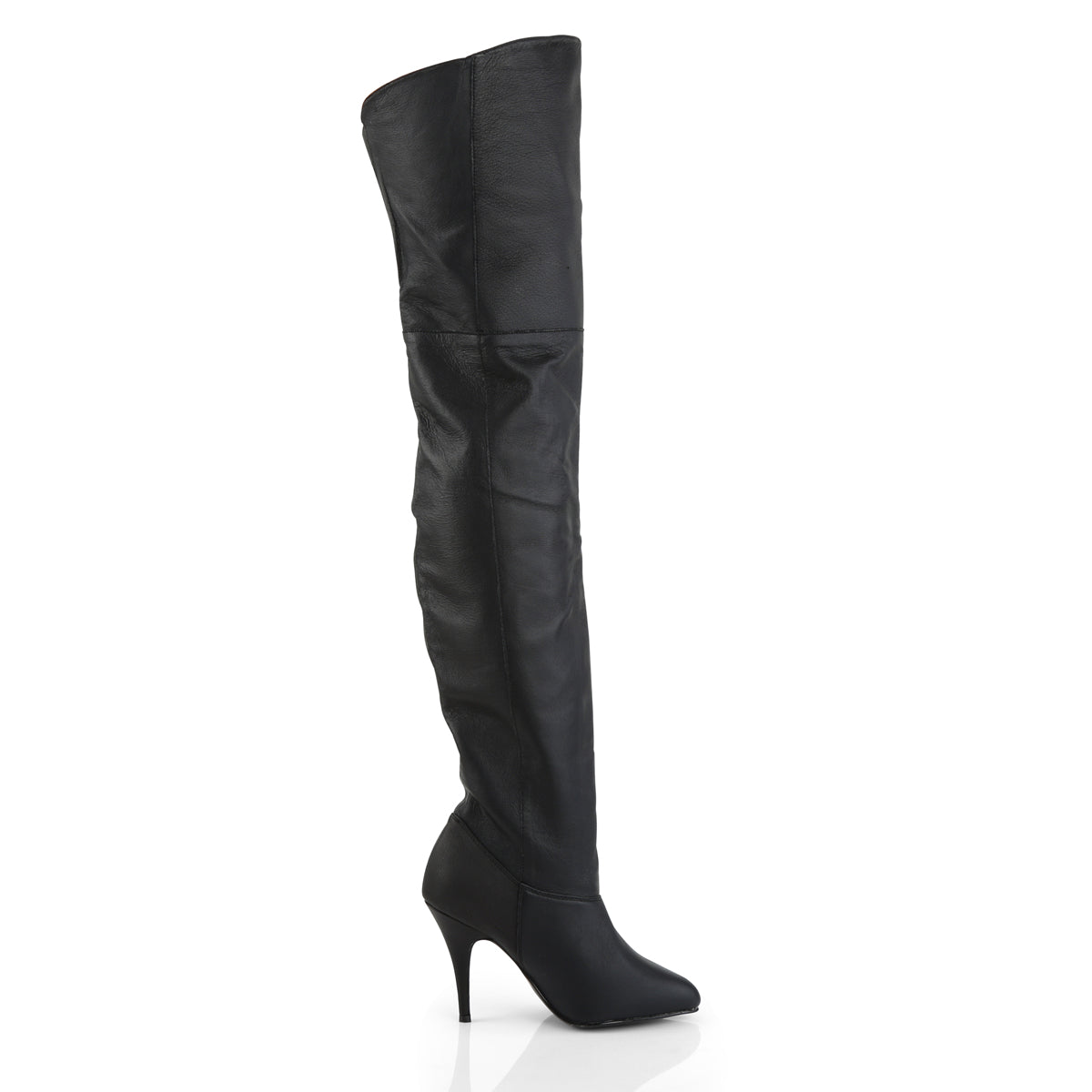 Pleaser Womens Boots. LEGEND-8868 BLK-Leder (P)