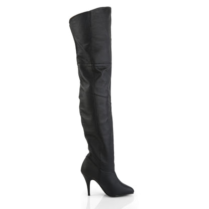 Pleaser Womens Boots. LEGEND-8868 BLK-Leder (P)