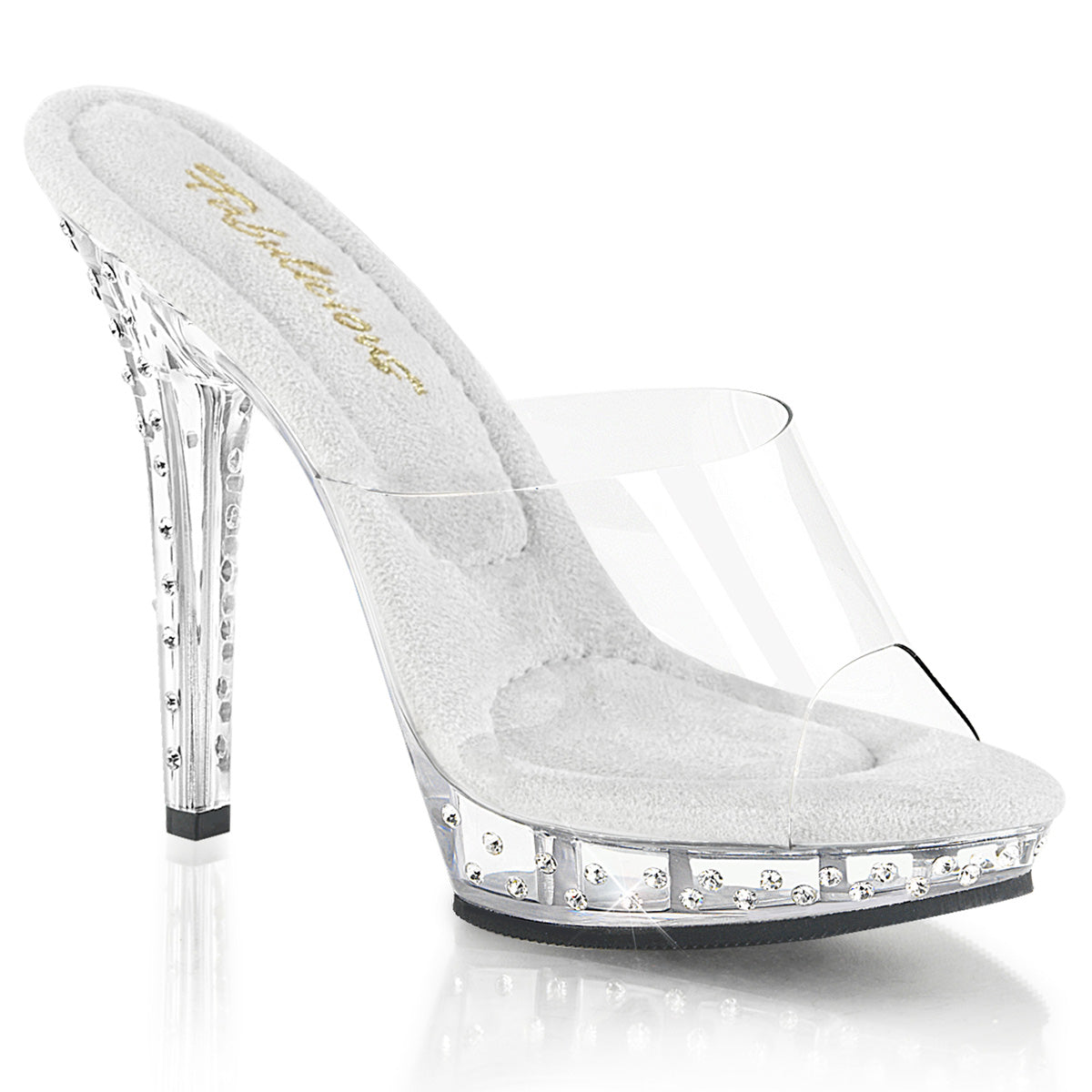 Fabulicious Damen Sandalen LIP-101SDT CLR / CLR
