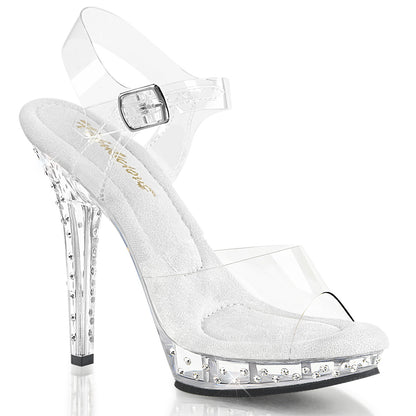 Fabulicious Womens Sandals LIP-108SDT Clr/Clr