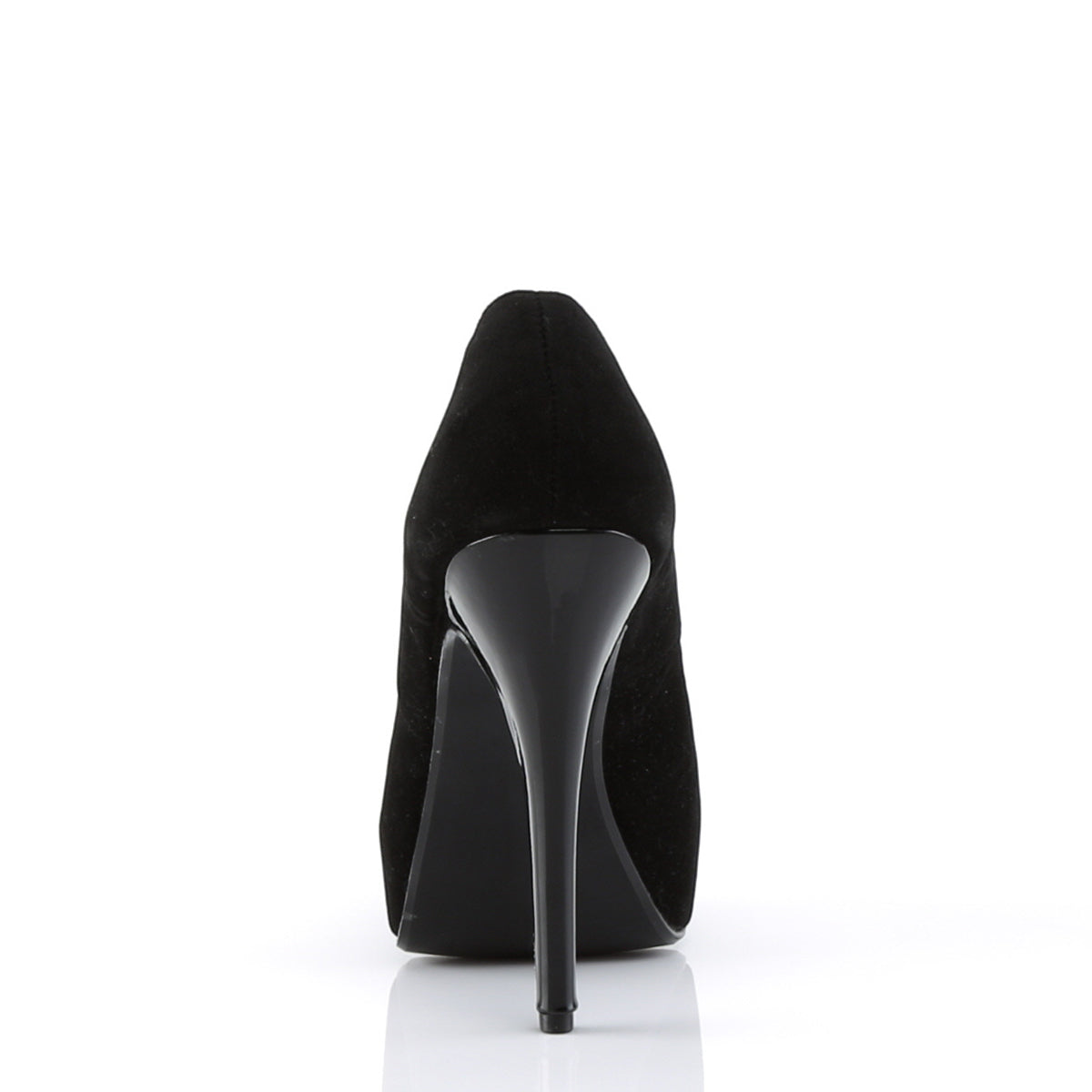 Pin Up Couture Womens Pumps LOLITA-10 Blk Suede Pu