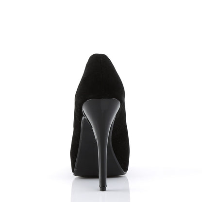 Pin Up Couture Womens Pumps LOLITA-10 Blk Suede Pu