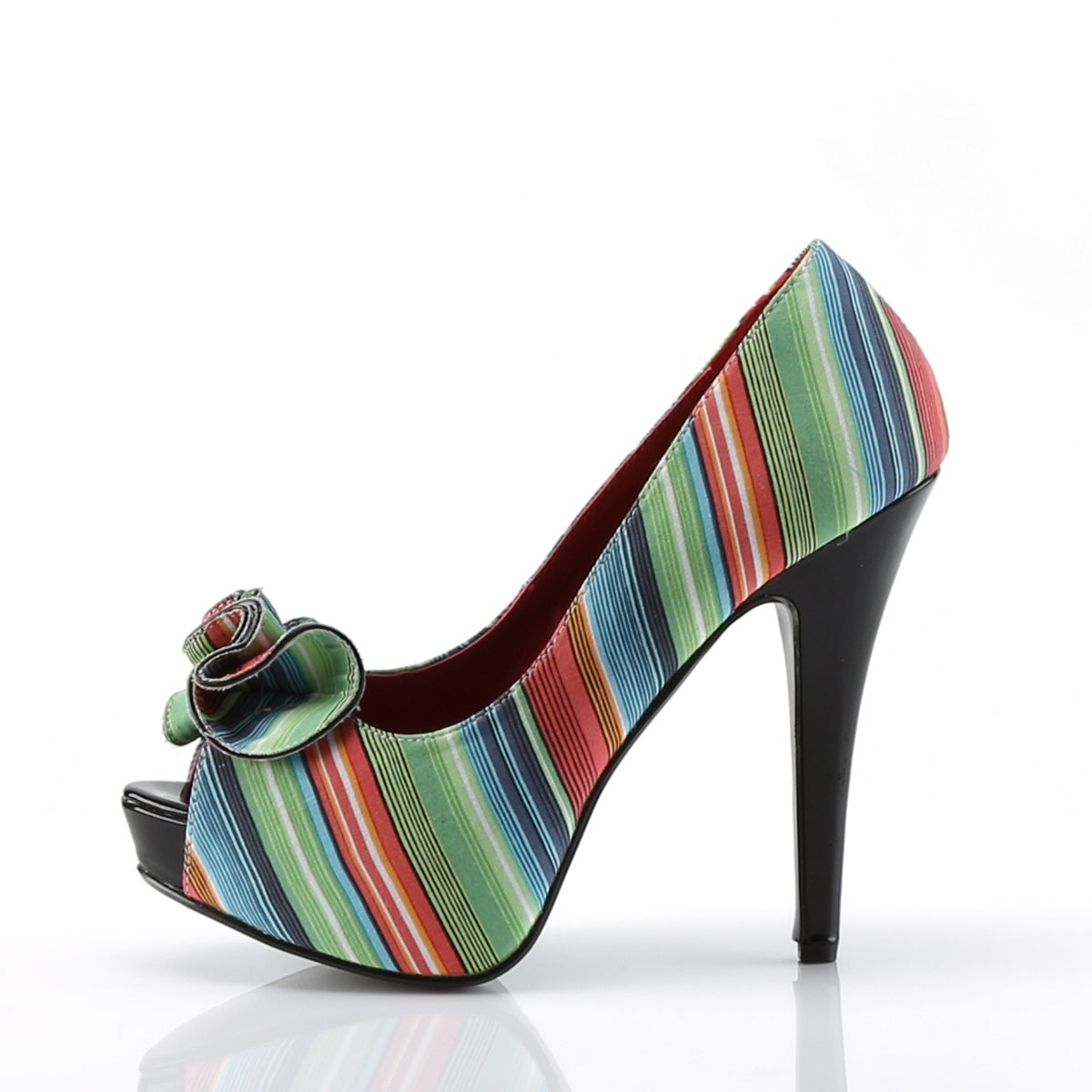 Pin Up Couture Frauenpumpen LOLITA-12 Serape-Druckstoff