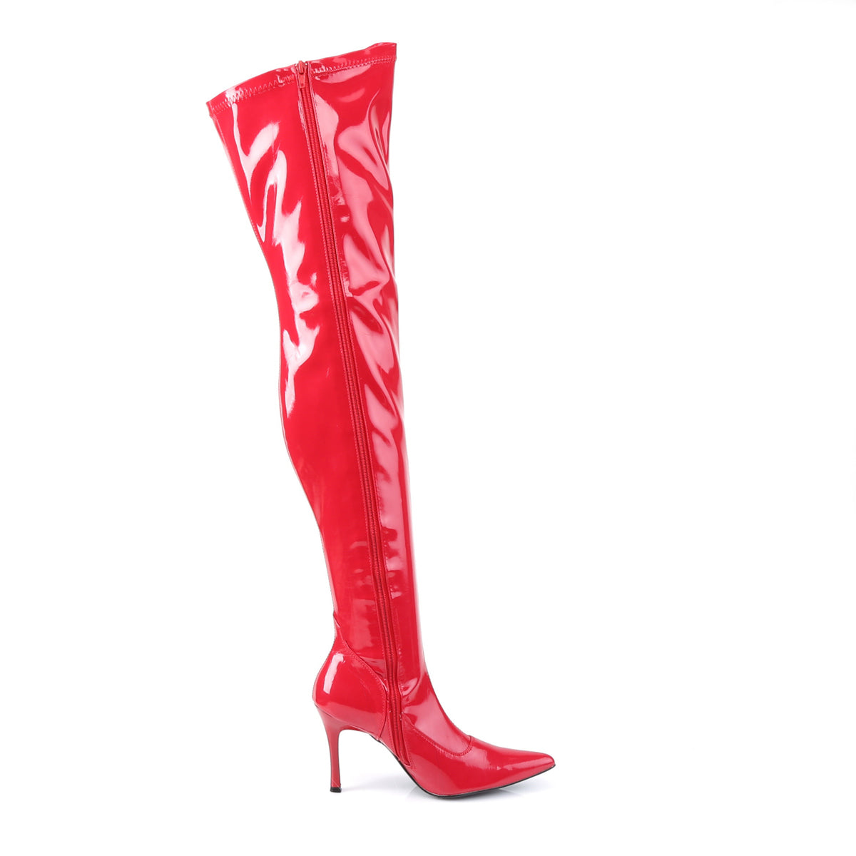 Funtasma Womens Boots. LUST-3000 Red Str Pat