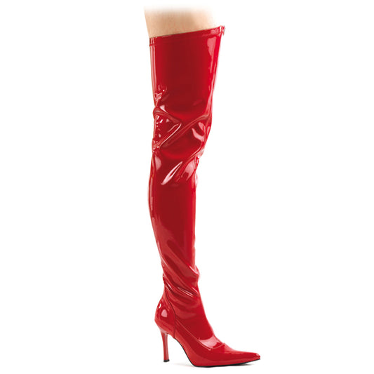 Funtasma Womens Boots. LUST-3000 Red Str Pat