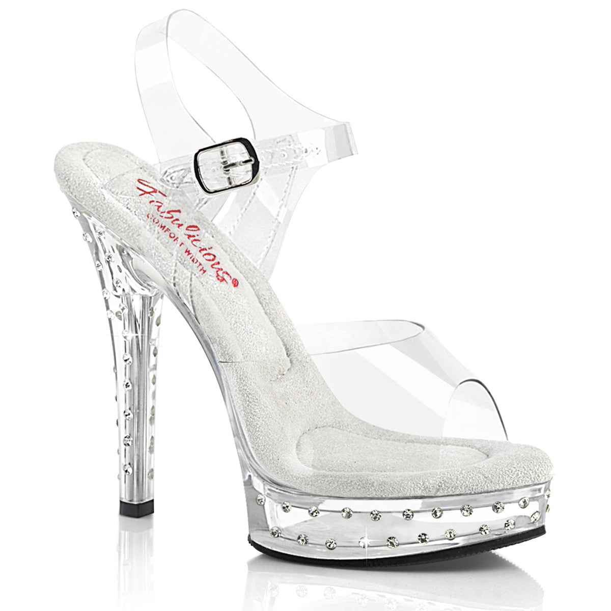Fabulicious  Sandalen MAJESTY-508SDT CLR / CLR