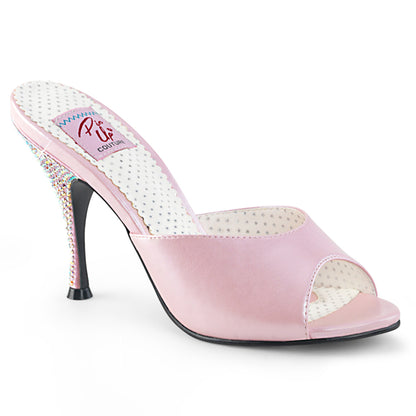 Pin Up Couture Frauenpumpen MONROE-05 Rosa Kunstleder