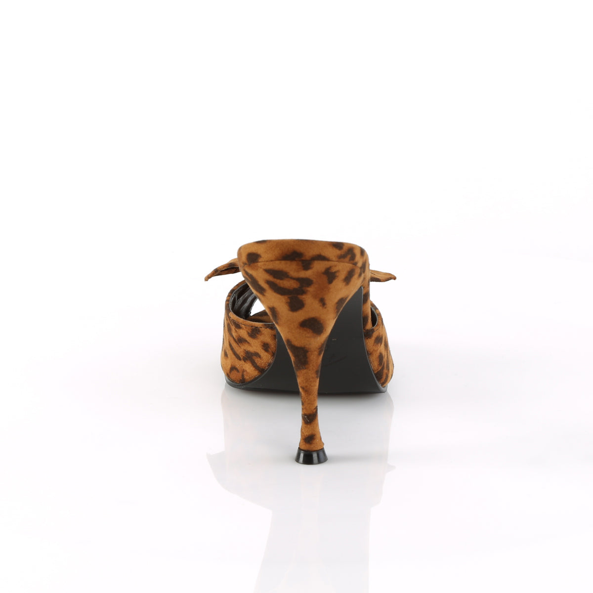 Pin Up Couture Frauenpumpen MONROE-08 Leopard-Druckstoff