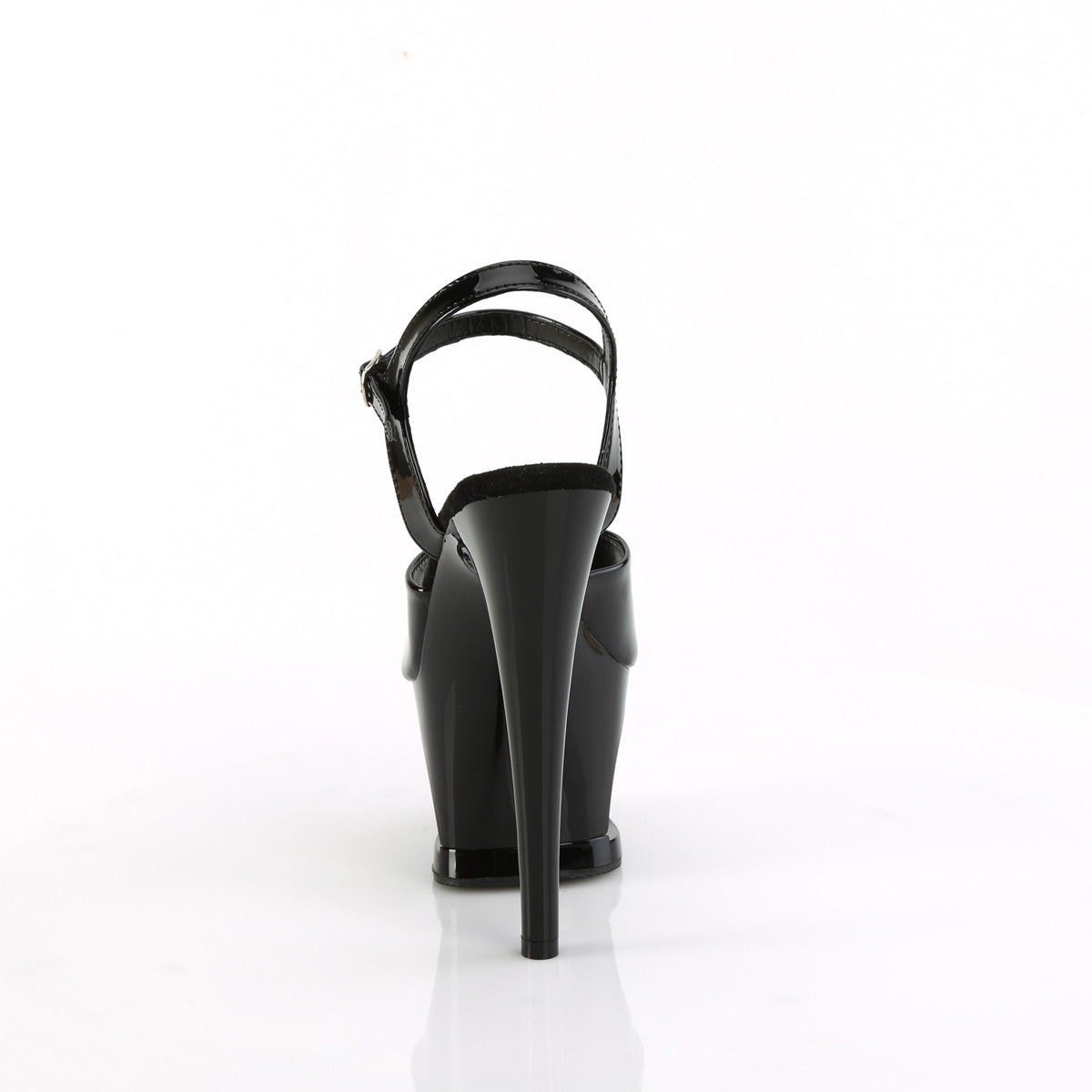 Pleaser   MOON-709H blk pat/blk-rot
