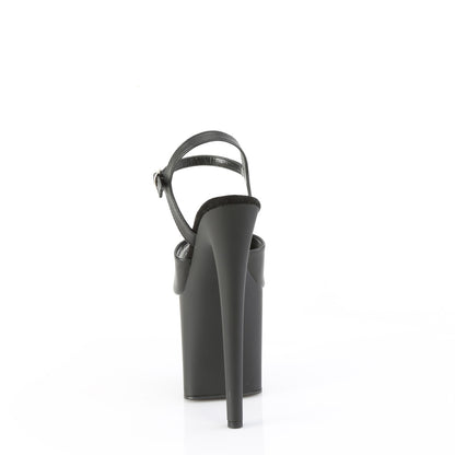 Pleaser   NAUGHTY-809 BLK Kunstleder/BLK Matte