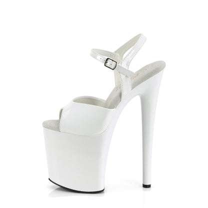 Pleaser  Sandalen NAUGHTY-809 WHT PAT / WHT