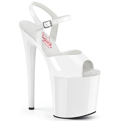 Pleaser  Sandalen NAUGHTY-809 WHT PAT / WHT