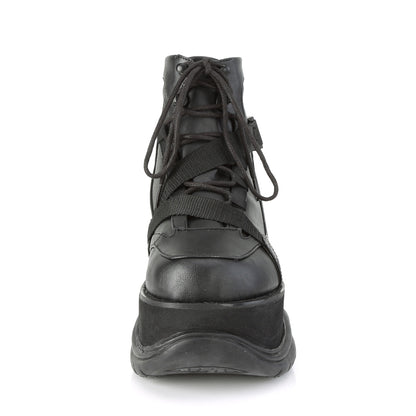 DemoniaCult Herrenstiefel NEPTUNE-181 BLK Vegan Leder