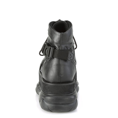 DemoniaCult Herrenstiefel NEPTUNE-181 BLK Vegan Leder