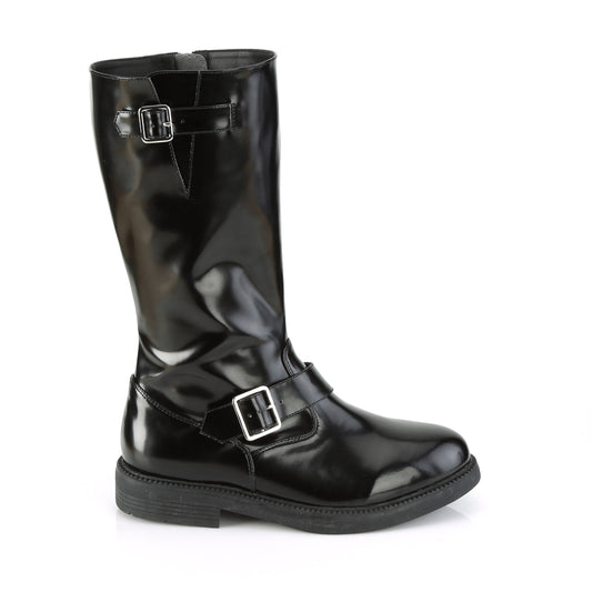 Funtasma Herrenstiefel OFFICER-201 BLK Nappa PU