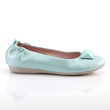 Pin Up Couture Frauenpumpen OLIVE-08 Aqua Faux Leder