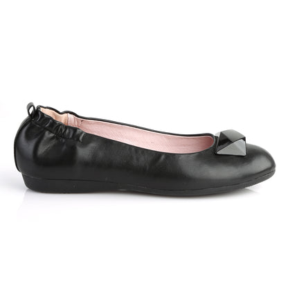 Pin Up Couture Frauenpumpen OLIVE-08 BLK Faux Leder