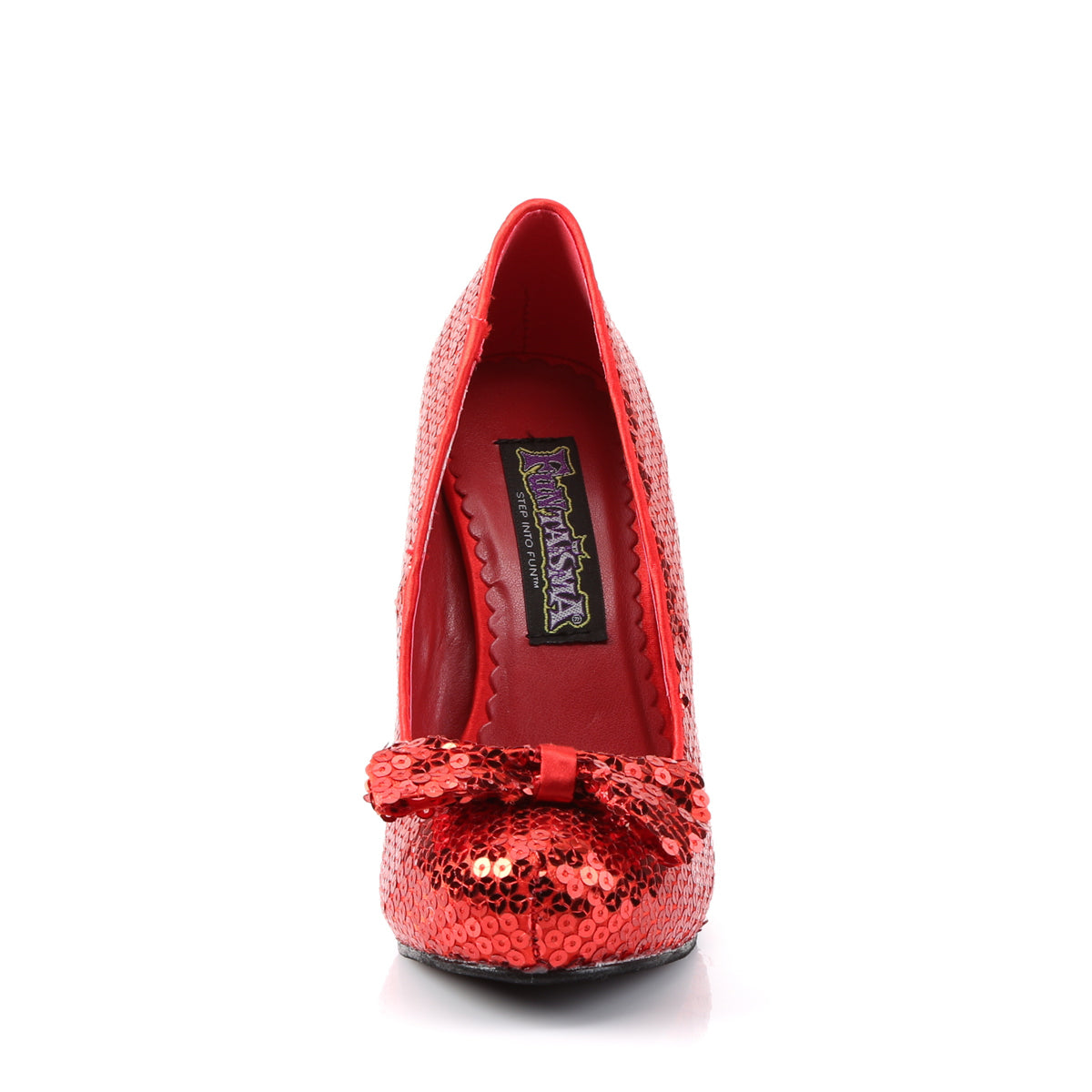 Funtasma Womens Pumps OZ-06 Red Sequins