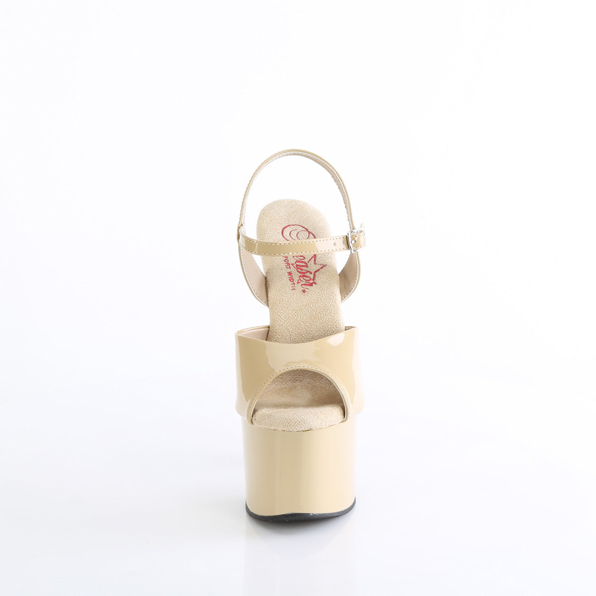 Pleaser   PASSION-709 Creme Pat/Creme