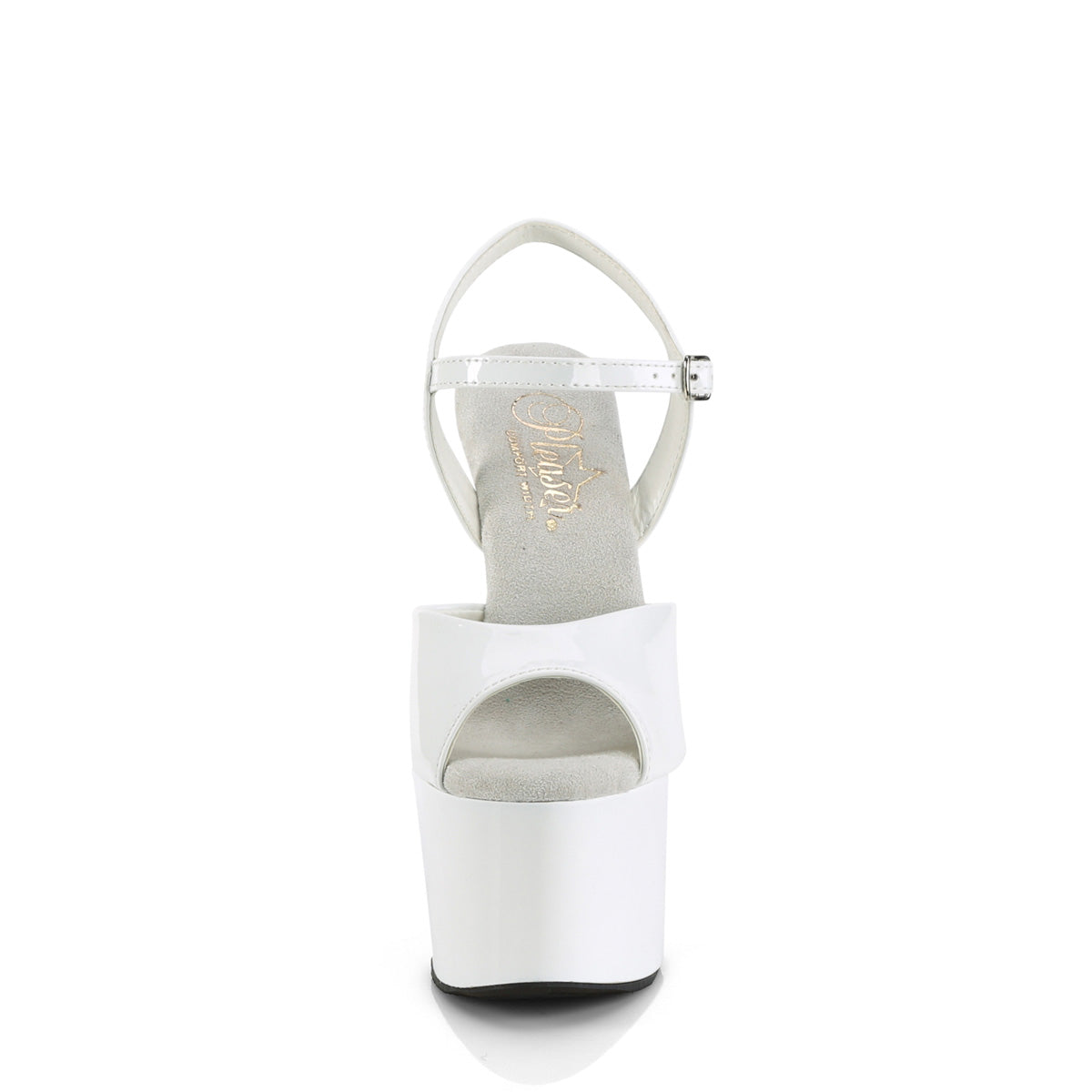 Pleaser  Sandalen PASSION-709 WHT PAT / WHT