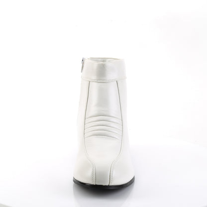 Funtasma Mens niedriger Schuh. PIMP-50 WHT PU.