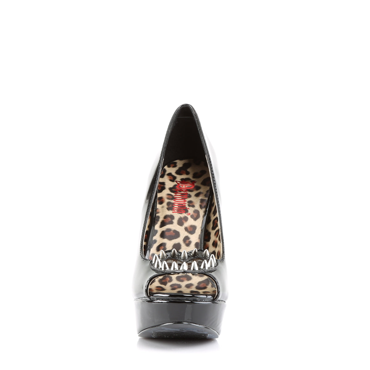 DemoniaCult Frauenpumpen PIXIE-17 BLK PAT-PVC