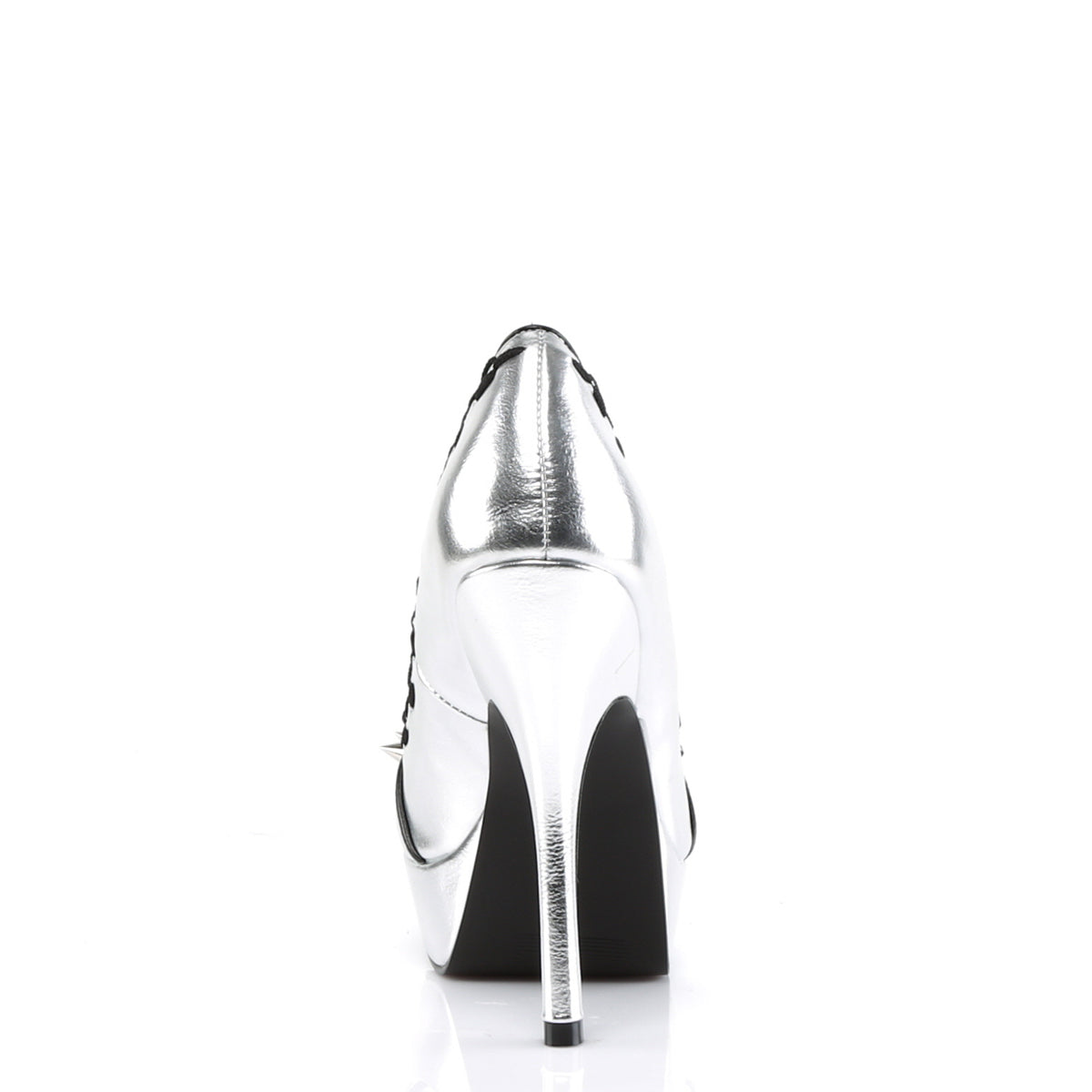 DemoniaCult Frauenpumpen PIXIE-18 SLV Vegan Leder