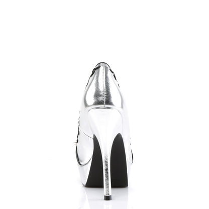 DemoniaCult Frauenpumpen PIXIE-18 SLV Vegan Leder