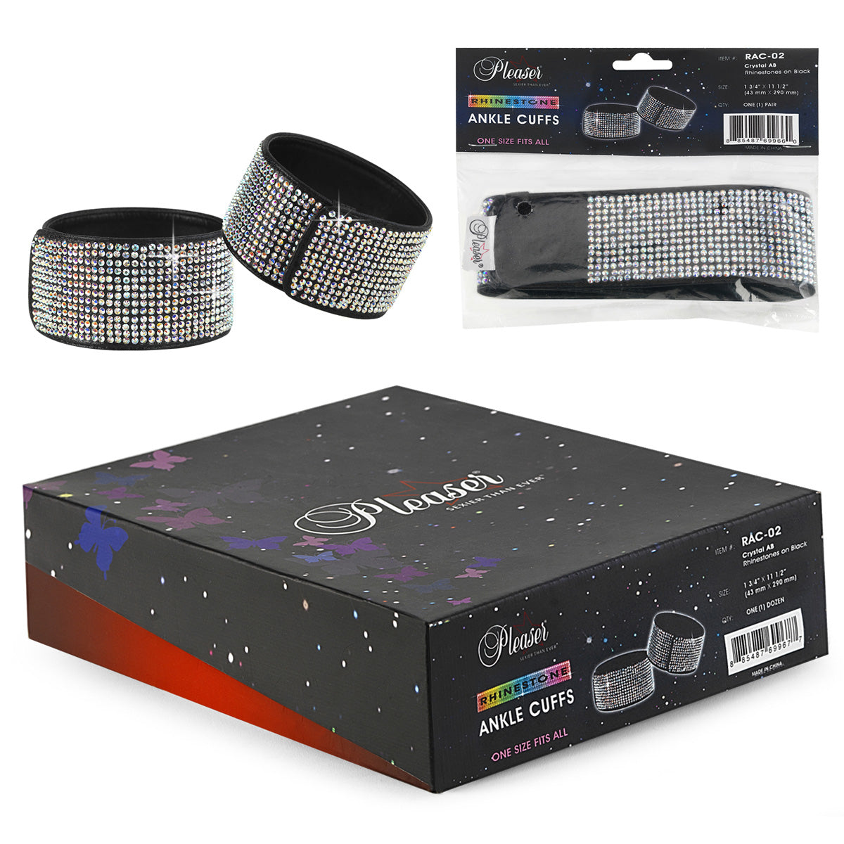 Accessories RAC-02 Blk (with Crystal AB RS)
