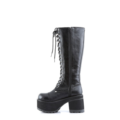 DemoniaCult Herrenstiefel RANGER-302 BLK Vegan Leder