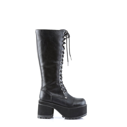 DemoniaCult Herrenstiefel RANGER-302 BLK Vegan Leder