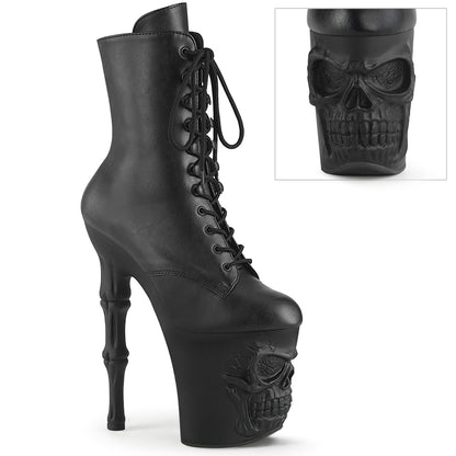 Pleaser  Stiefeletten RAPTURE-1020 BLK Kunstleder/BLK Matte
