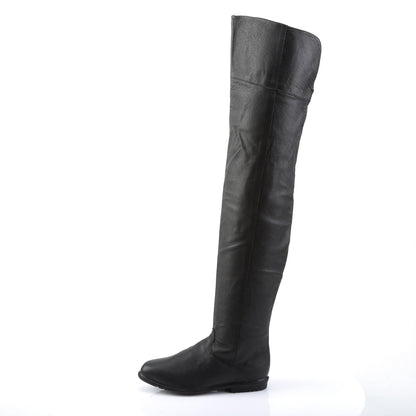 Funtasma Damenstiefel Raven-8826 BLK Leder (P)