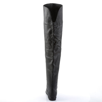 Funtasma Damenstiefel Raven-8826 BLK Leder (P)
