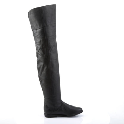 Funtasma Damenstiefel Raven-8826 BLK Leder (P)